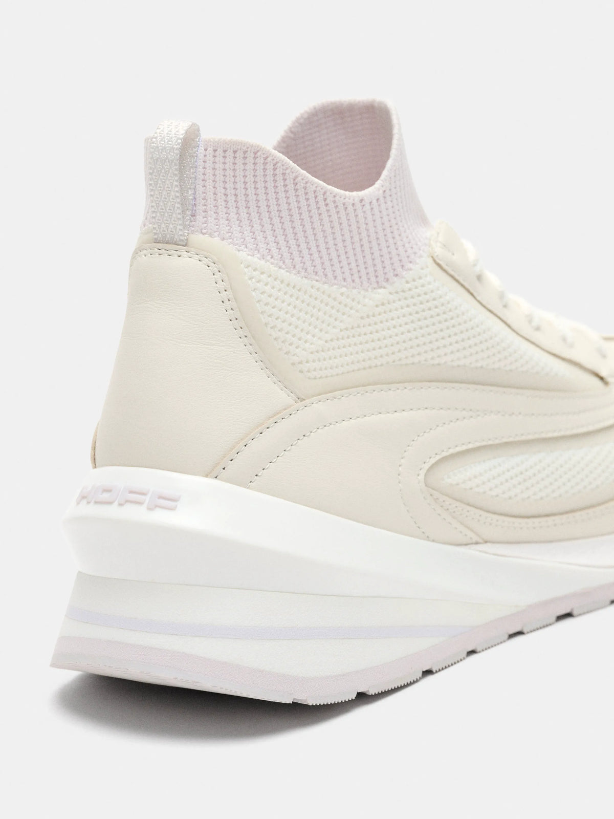 Seven Flyknit Runner Off White